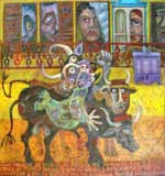 &Oacute;leo s/tela | 65x65cm | 2004