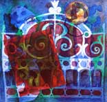 &Oacute;leo s/ tela | 100x100cm | 2003