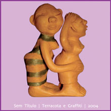 Dim: 29x18x13cm | Em exposi&ccedil;&atilde;o na Perve Galeria