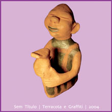 Dim: 30x26x15cm | Em exposi&ccedil;&atilde;o na Perve Galeria