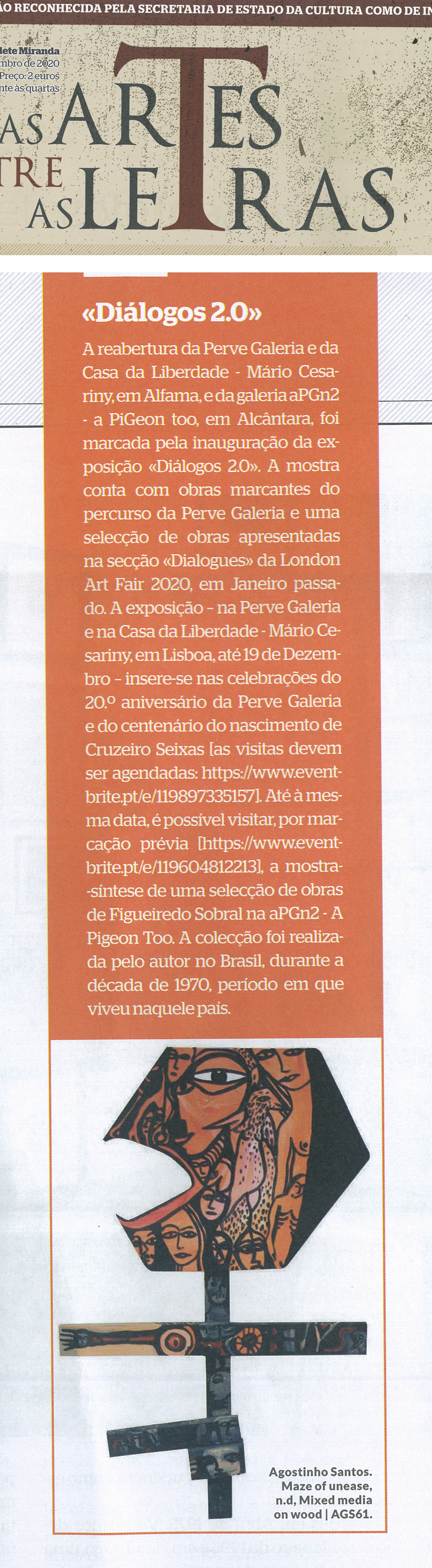 Artigo Artes e letras